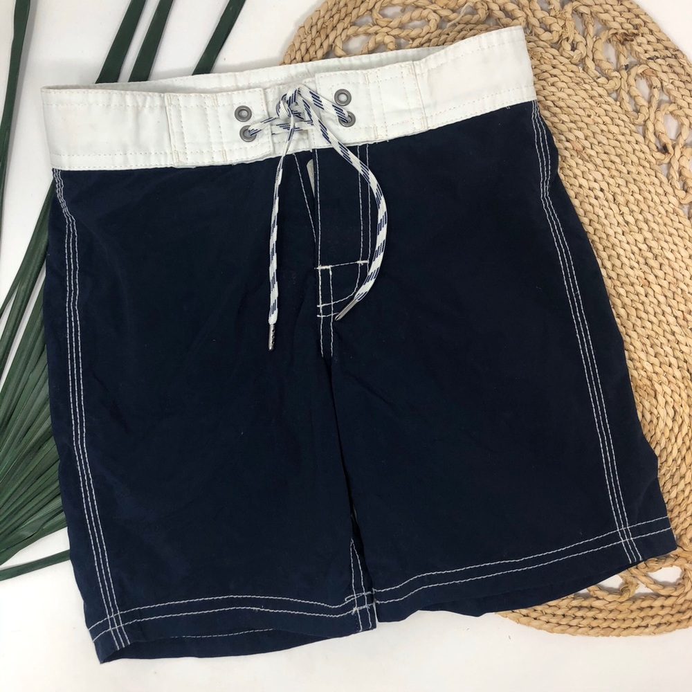 J.crew Boys' swim trunk Blue Crewcuts Size 5